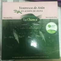 Mängden socker i Ventresca de Atún en aceite de oliva