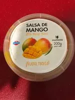 Mängden socker i Salsa de mango