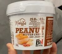 Mängden socker i Peanut butter cream