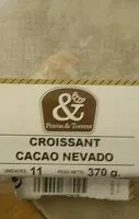 Mängden socker i Croissants relleno de cacao nevado