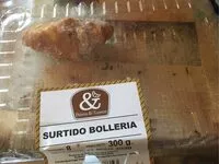 Mängden socker i Surtido de bolleria