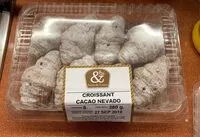 Mängden socker i Croissant cacao nevado