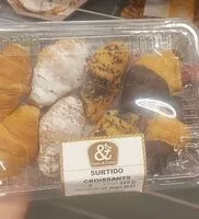 Mängden socker i Surtido Croissants