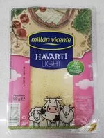 Mängden socker i Havarti Light