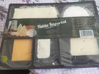 Mängden socker i Tabla de quesos