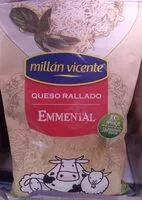 Mängden socker i Queso rallado emmental