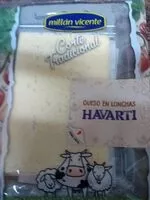 Mängden socker i Queso en lonchas havarti