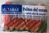 Mängden socker i Palitos del oceano