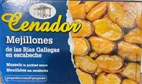 Mängden socker i Mejillones de las Rías Gallegas en escabeche