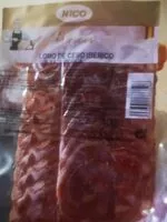 Mängden socker i Lomo de cebo ibérico