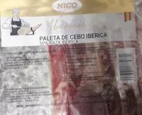 Mängden socker i Paleta de cebo ibérica