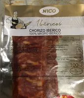 Mängden socker i Chorizo Ibérico