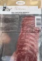 Mängden socker i Salchichon iberico