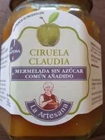 Mängden socker i Mermelada Ciruela