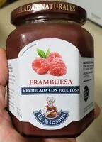 Mängden socker i Mermelada con fructosa: Frambuesa