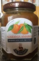Mängden socker i Mermelada de naranja amarga con fructosa