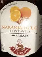 Mängden socker i Mermelada naranja dulce con canela