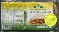 Mängden socker i Pan de molde sin gluten