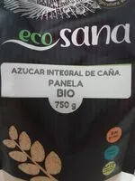 Mängden socker i Azúcar integral de caña