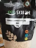 Mängden socker i Arroz largo integral