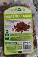 Mängden socker i Pasas sultanas