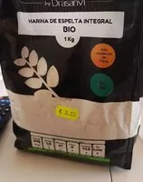 Mängden socker i Harina  de espelta integral