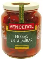 Mängden socker i Fresas en almíbar