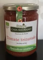 Mängden socker i Tomate triturado