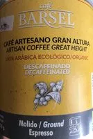 Mängden socker i Cafe descafeinado