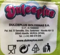 Mängden socker i Dulceplus mix