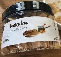 Mängden socker i Almendras de mallorca repeladas tostadas gran selección