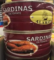 Mängden socker i Sardine à la sauce tomate
