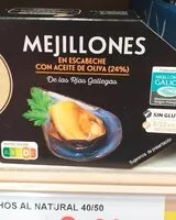 Mängden socker i Mejillones en escabeche