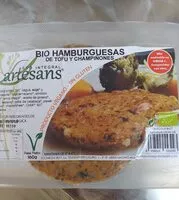 Mängden socker i BIO hamburguesa de tofu y champiñones