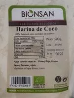 Mängden socker i Harina de coco