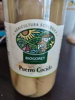 Mängden socker i Puerro cocido
