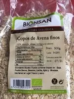 Mängden socker i Copos de avena finos