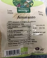 Mängden socker i Amaranto