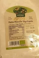 Mängden socker i Harina espelta