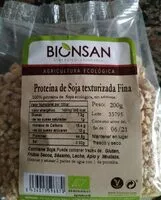 Mängden socker i Proteína de soja texturizada fina