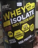 Mängden socker i Whey isolate