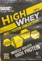 Mängden socker i High whey