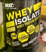 Mängden socker i Whey Protein Isolate