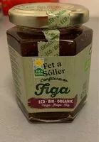 Mängden socker i Confitura de figa