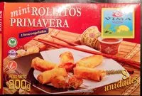 Mängden socker i Mini rollitos primavera