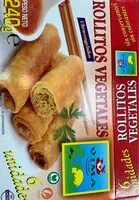 Mängden socker i Rollitos vegetales