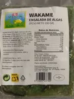 Mängden socker i Wakame
