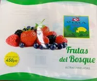 Mängden socker i Frutas del bosque