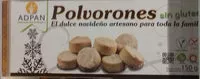 Mängden socker i Polvorones sin gluten