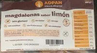 Mängden socker i Magdalenas sabor limón sin gluten